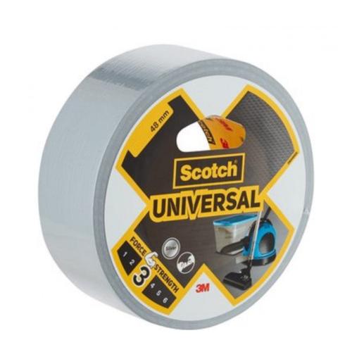 Rollo cinta americana universal 2904 plata 48mm x 25m scotch 7100205303