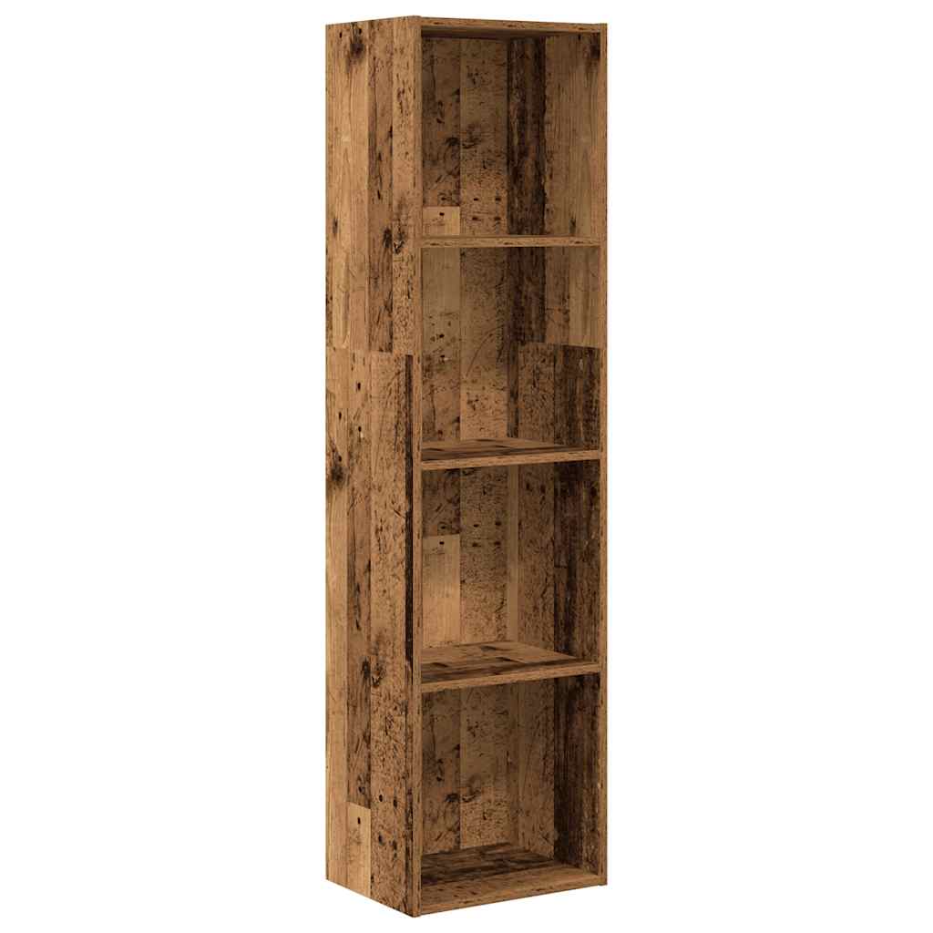 vidaXL Estantería madera de ingeniería color envejecido 40x30x152 cm