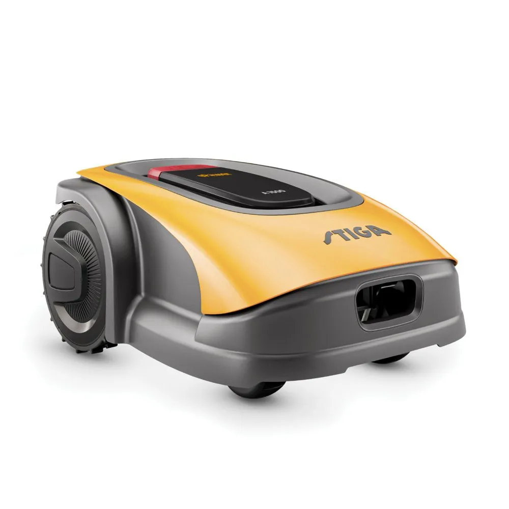 Robot Cortacésped Autónomo STIGA A-1500 con GPS y Tecnología AGS, Ideal para Jardines hasta 2500 m², Control por App Stiga.GO y Corte Inteligente