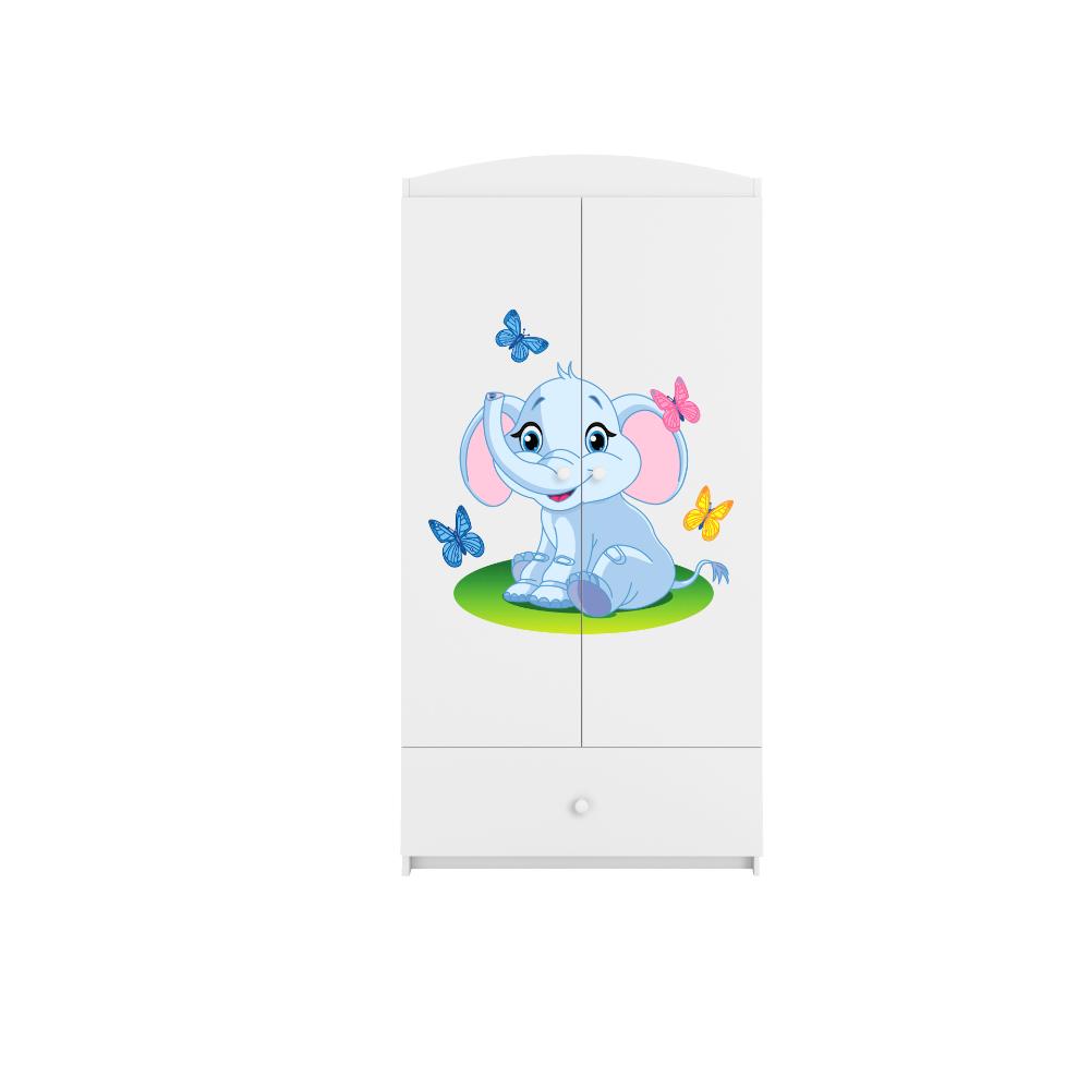 Roupeiro Kocot Kids BabyDreams Baby Elephant White