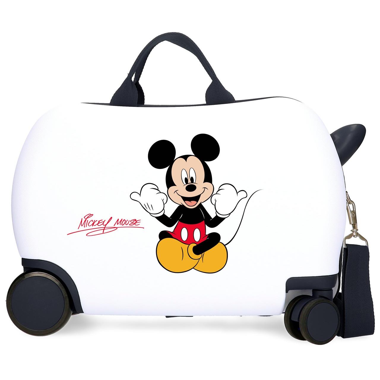 Maleta infantil Mickey cheeful Blanco 45x31x20 cm
