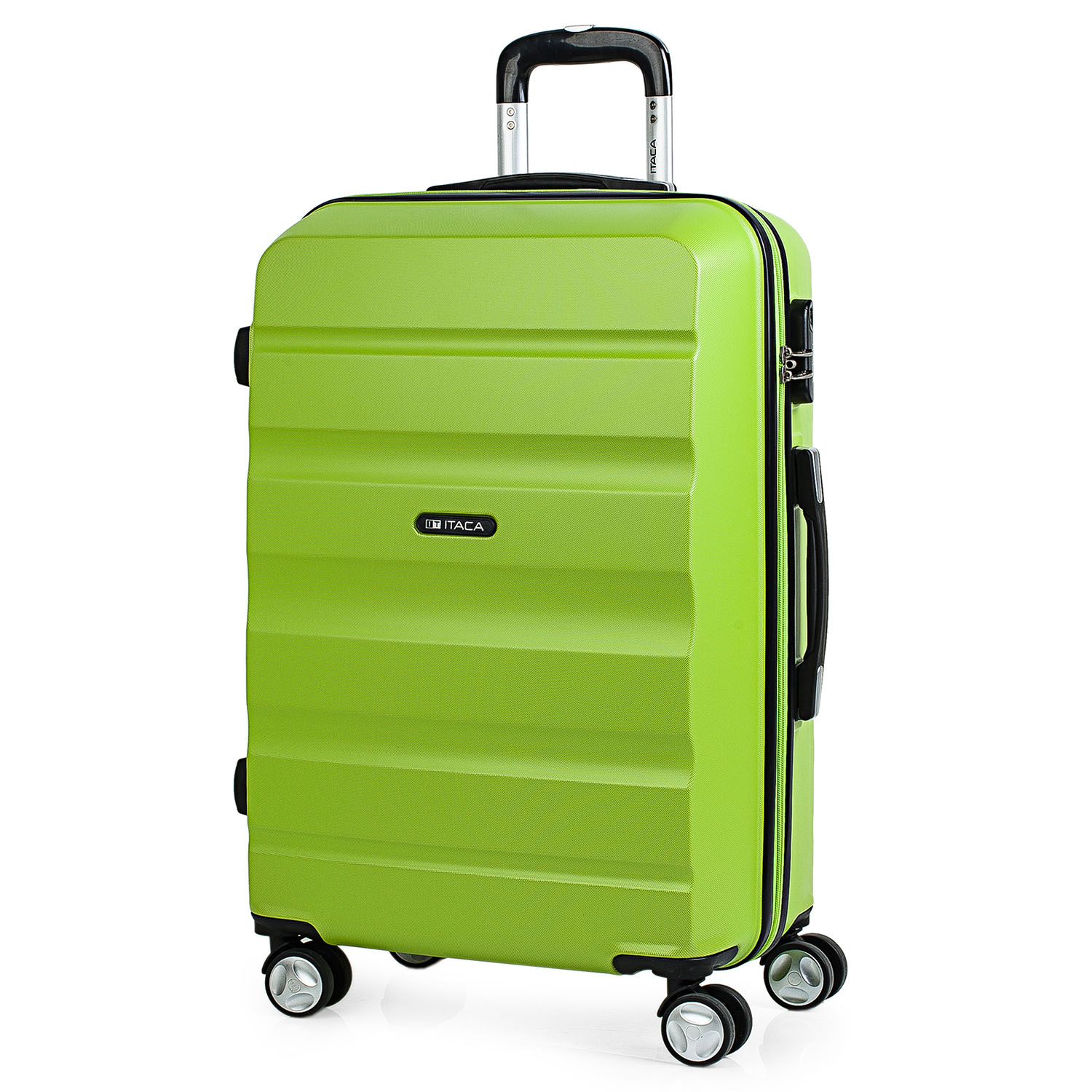 Itaca - Maletas De Viaje Medianas - Maleta Mediana 4 Ruedas - Maletas Medianas De Material ABS. Maletas Viaje Ligeras - Maleta De Viaje 20Kg,65Cm Maleta Viaje Rígida Candado De Combinacion T71660