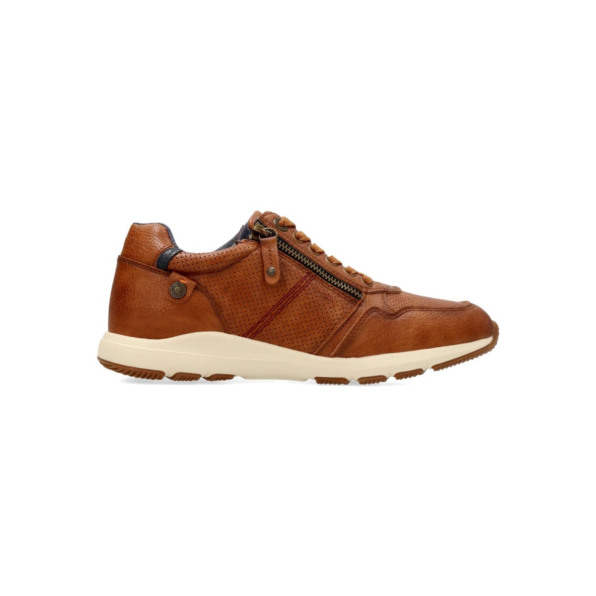 Refresh - Zapatillas deportivas sport casual para hombre, confortables y veganas, fabricadas en piel sintética con suela de goma antideslizante y plantilla acolchada extraíble