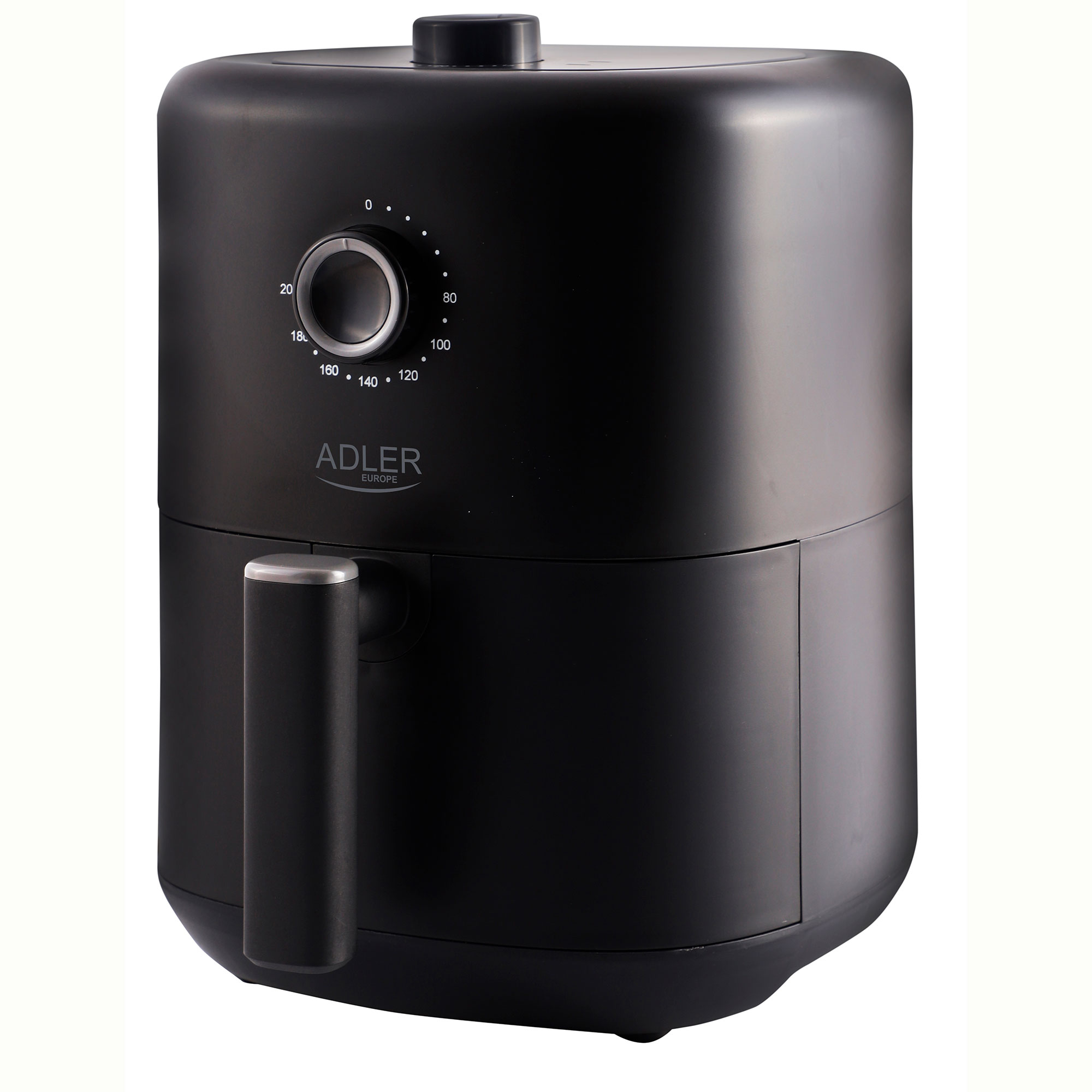Adler AD6310 Freidora de Aire Caliente 3 Litros, sin Aceite, Temporizador, Temperatura  80–200°C, Airfryer, 2200W, Negro