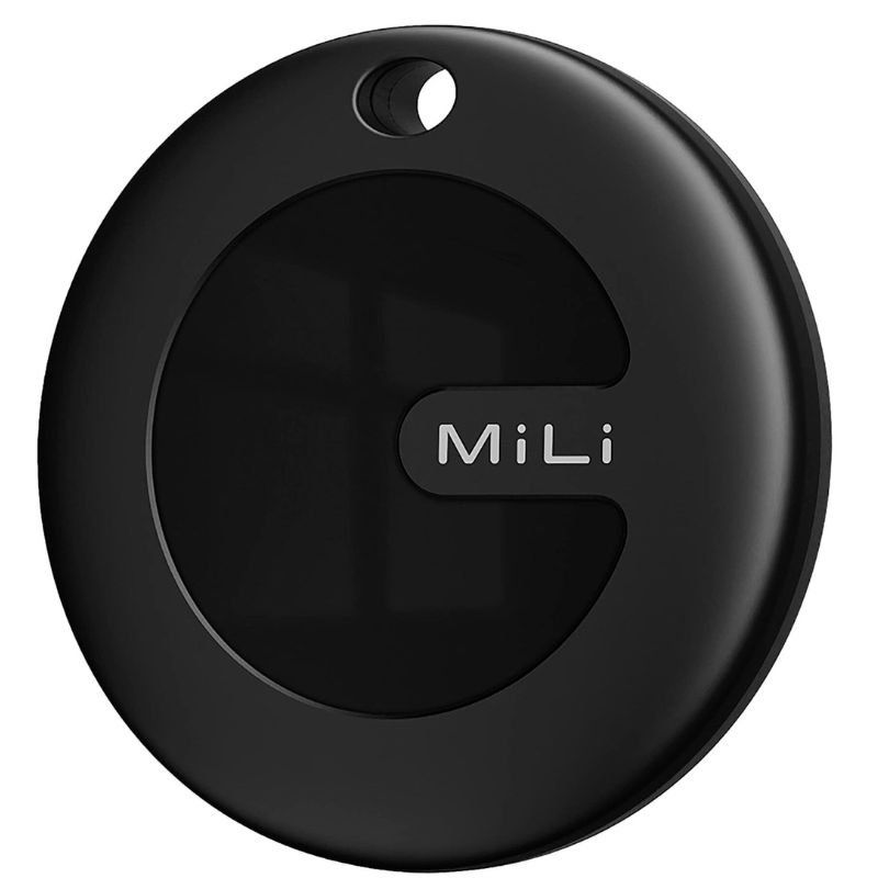 Leotec EasyTag Dual iOS & Android Negro con Llavero Marrón