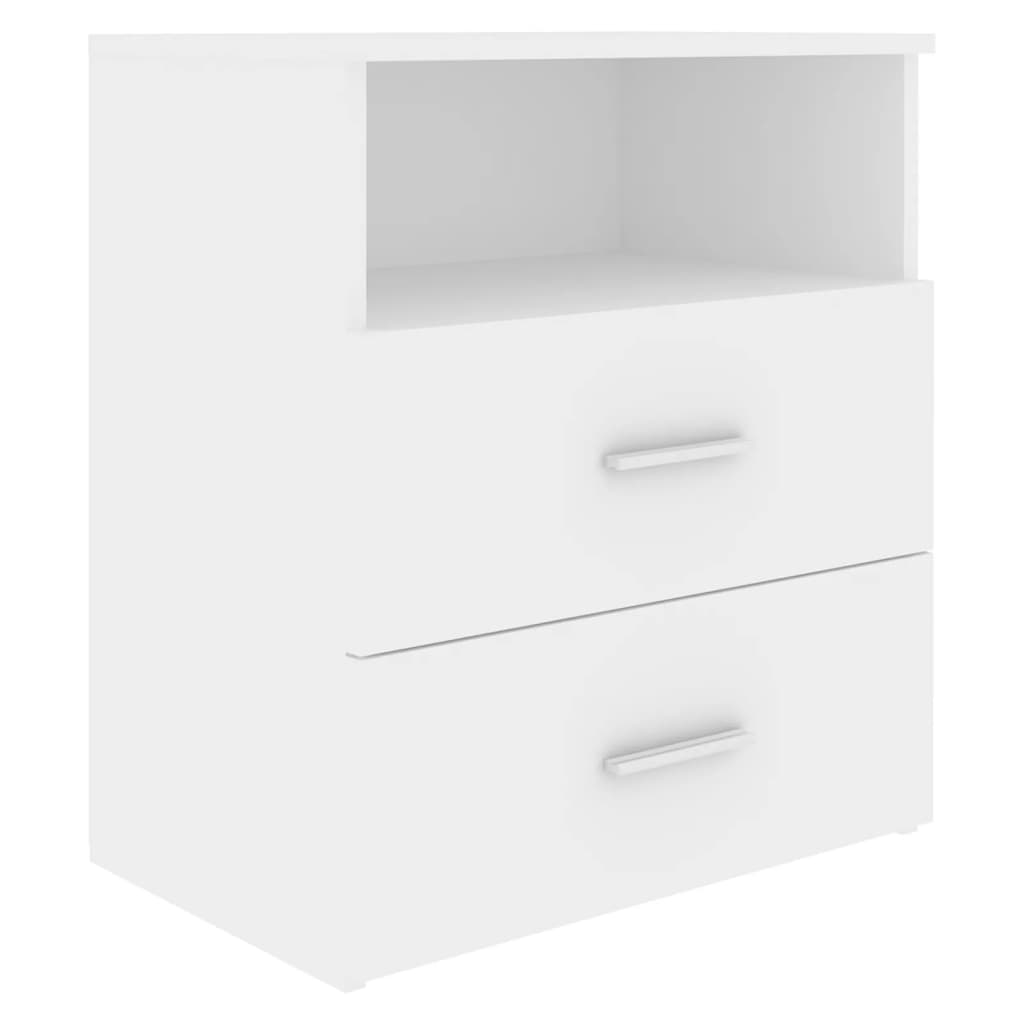 Vidaxl Mesita de Noche 50x32x60 Cm Blanco - Ideal para Dormitorio