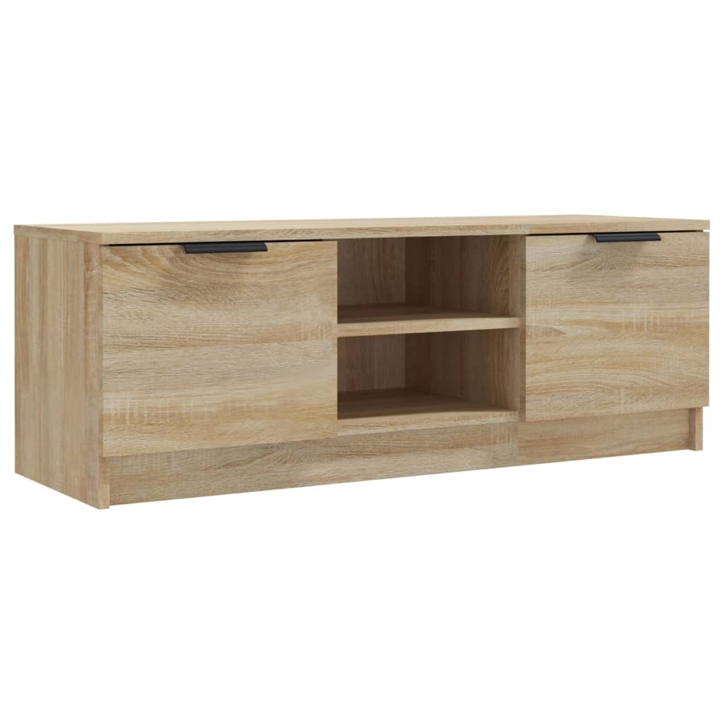 vidaXL Mueble de TV madera contrachapada 102x35x36,5 cm, Mueble de Salon, Mueble TV, Mueble TV salon, Mesa de TV, Mueble tele