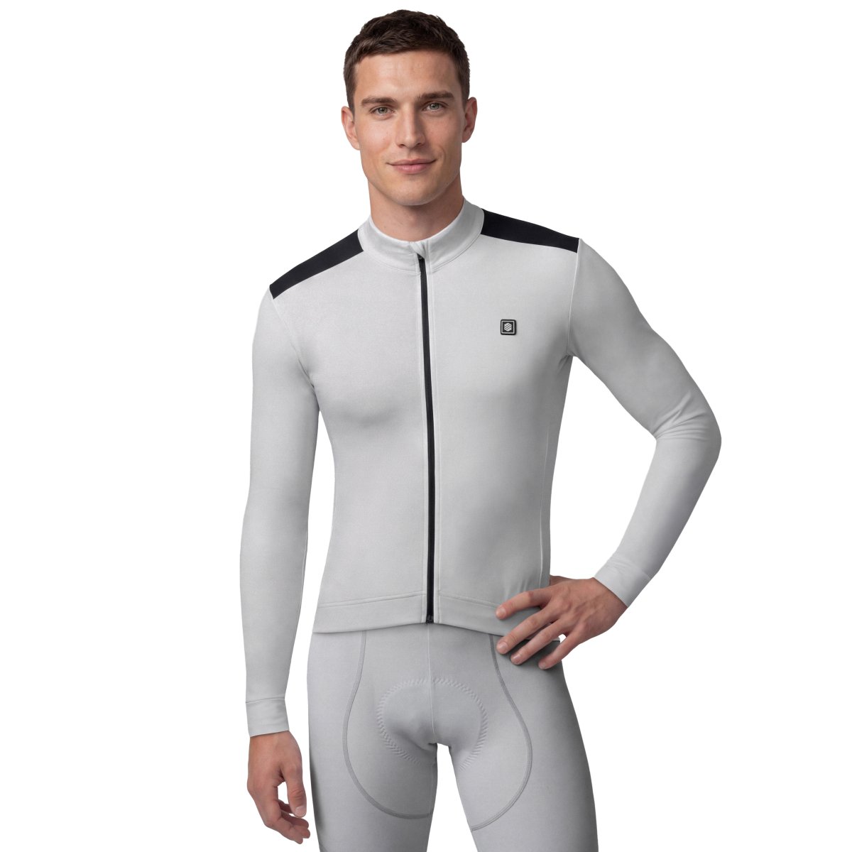 Siroko - Maillot M4 SRX Manga Larga Ciclismo para Hombre_