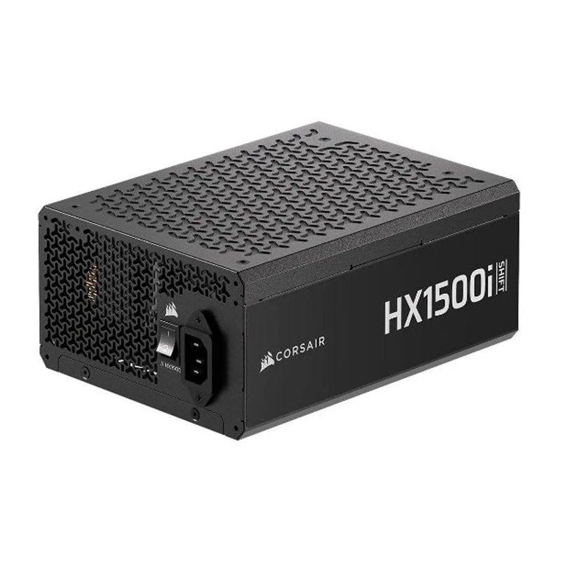 Corsair - Fuente de alimentación HX1500i iCUE Shift 1500 W certificada 80 PLUS Platinum para PC gaming y estaciones de trabajo profesionales