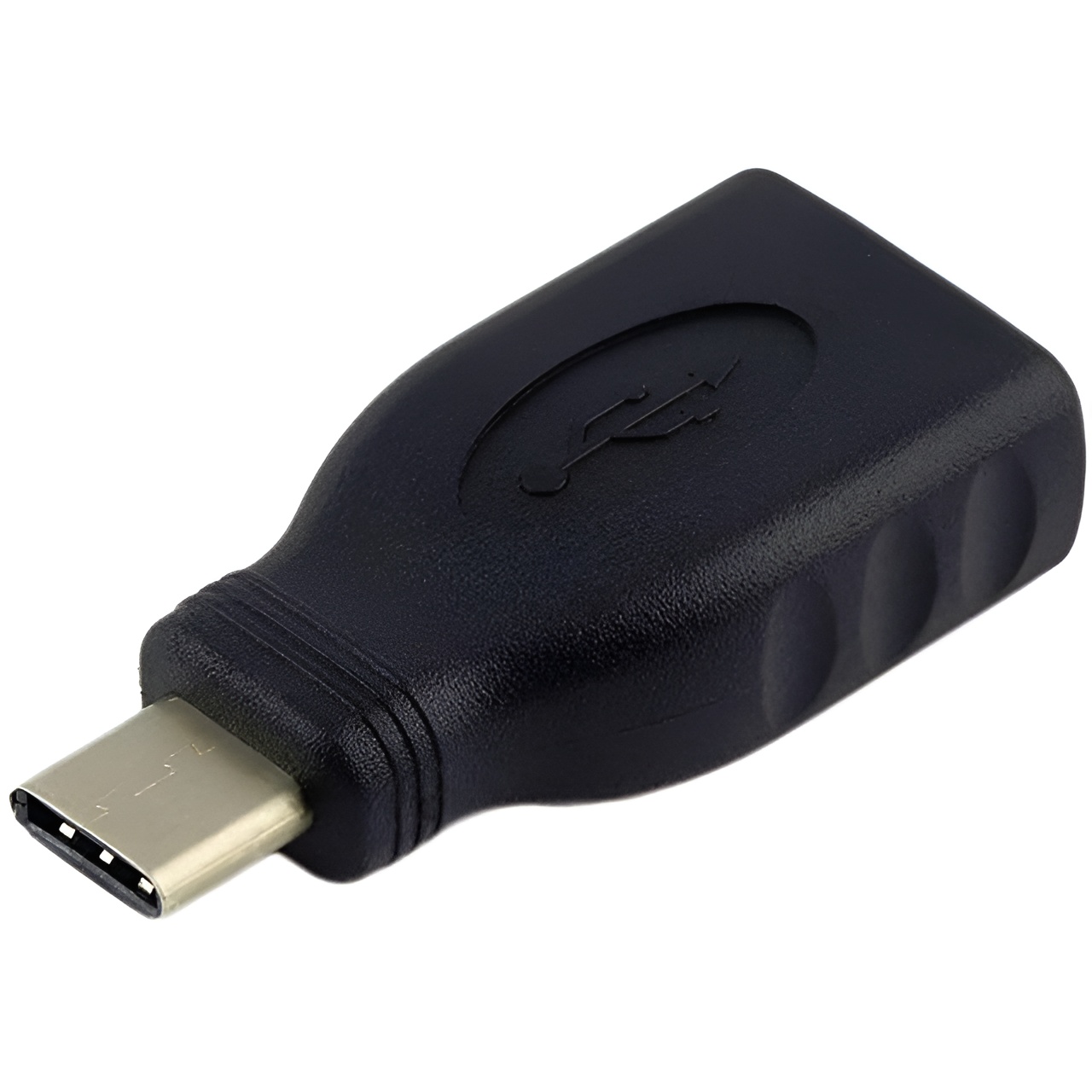 AISENS A108-0323 - Adaptador USB 3.1 (5 Gbps, 3 A, Tipo USB-C/M-A Hembra, para teléfono movil y Tablet) Color Negro