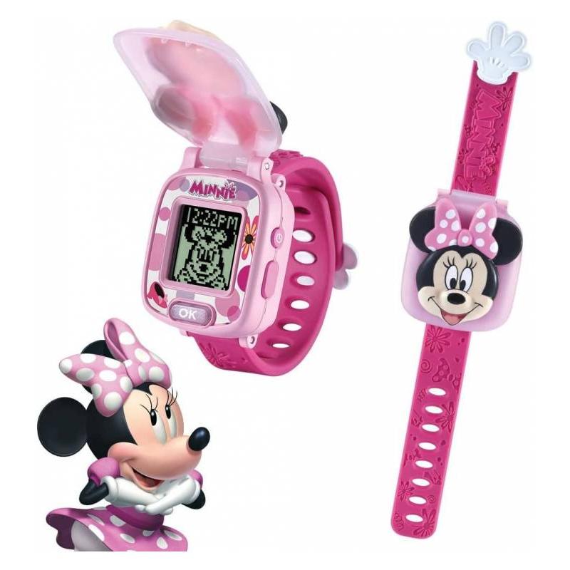 Vtech Reloj Educativo de Minnie para Aprendizaje y Diversión con Juegos Educativos