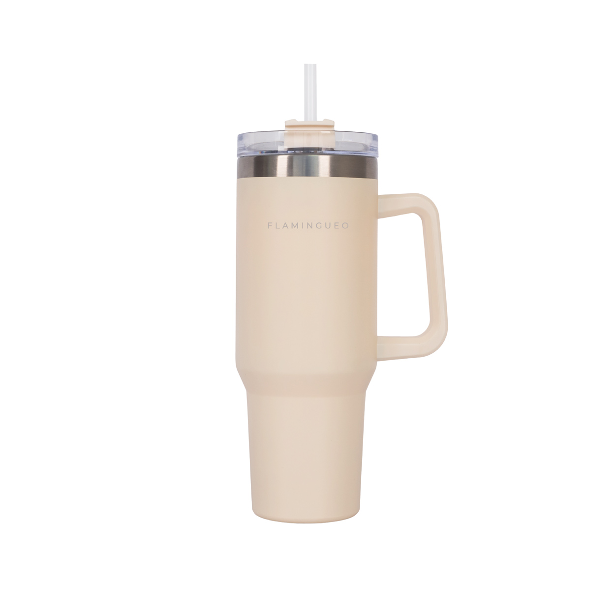 Flamingueo Vaso Termico - Taza Termo Acero Inoxidable Termo Cafe Para Llevar Bebidas Frías 24h y Calientes 10h Botella Termica 1,18 Litros