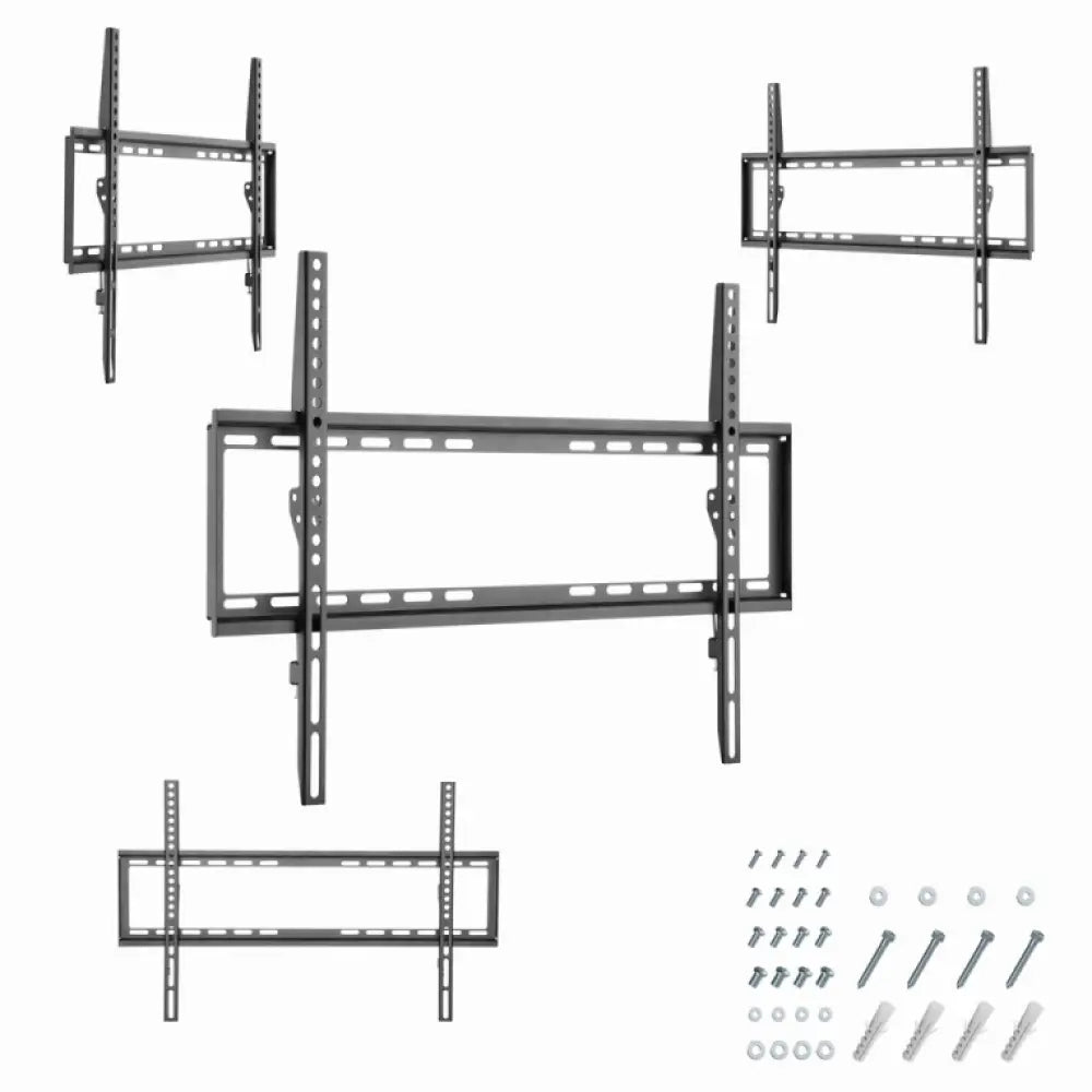 Gembird WM-70F-03 soporte para TV 177.8 cm (70") Negro