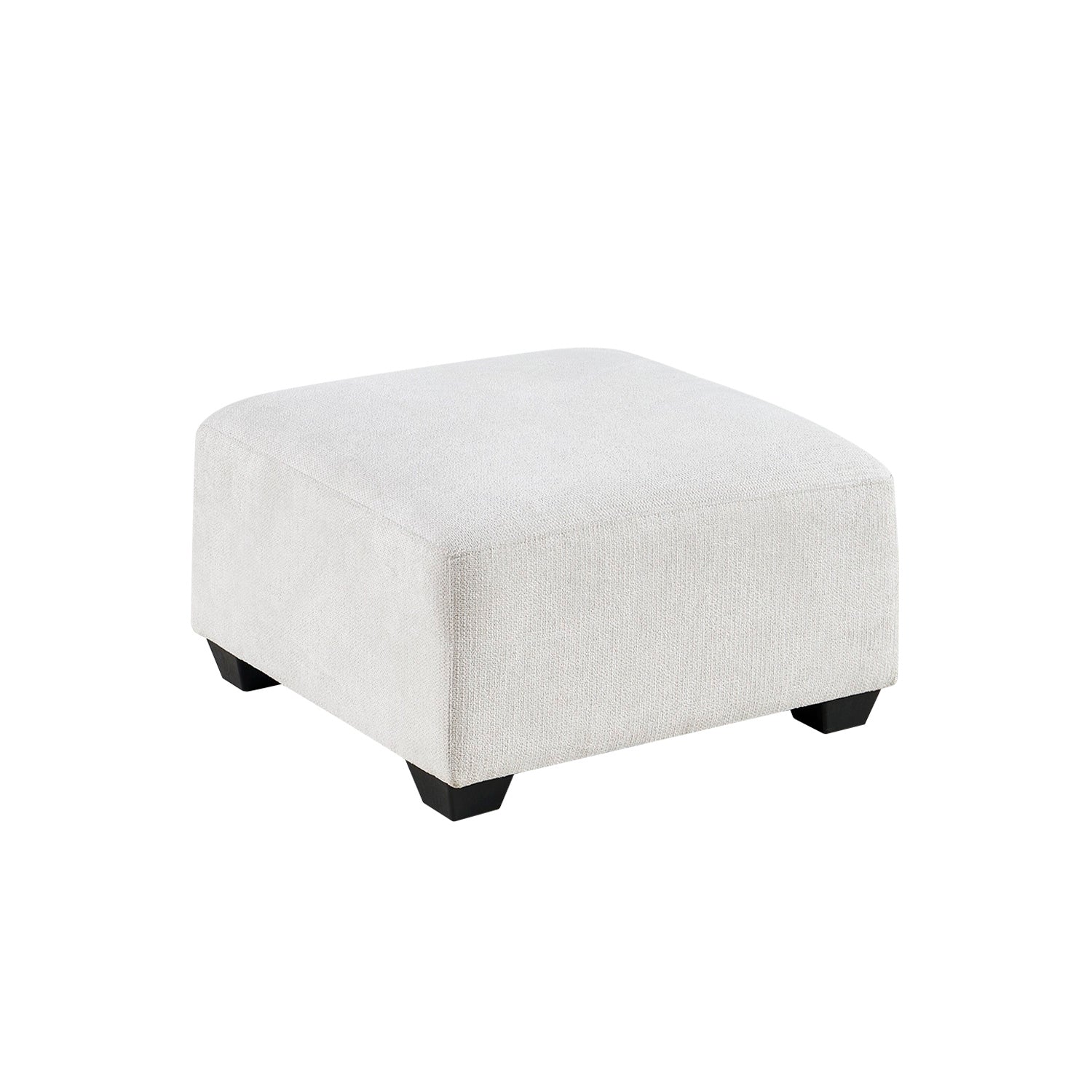 Módulo de sofá liza reposapiés/puf beige para hogar moderno mueble de almacenaje  - Homekit