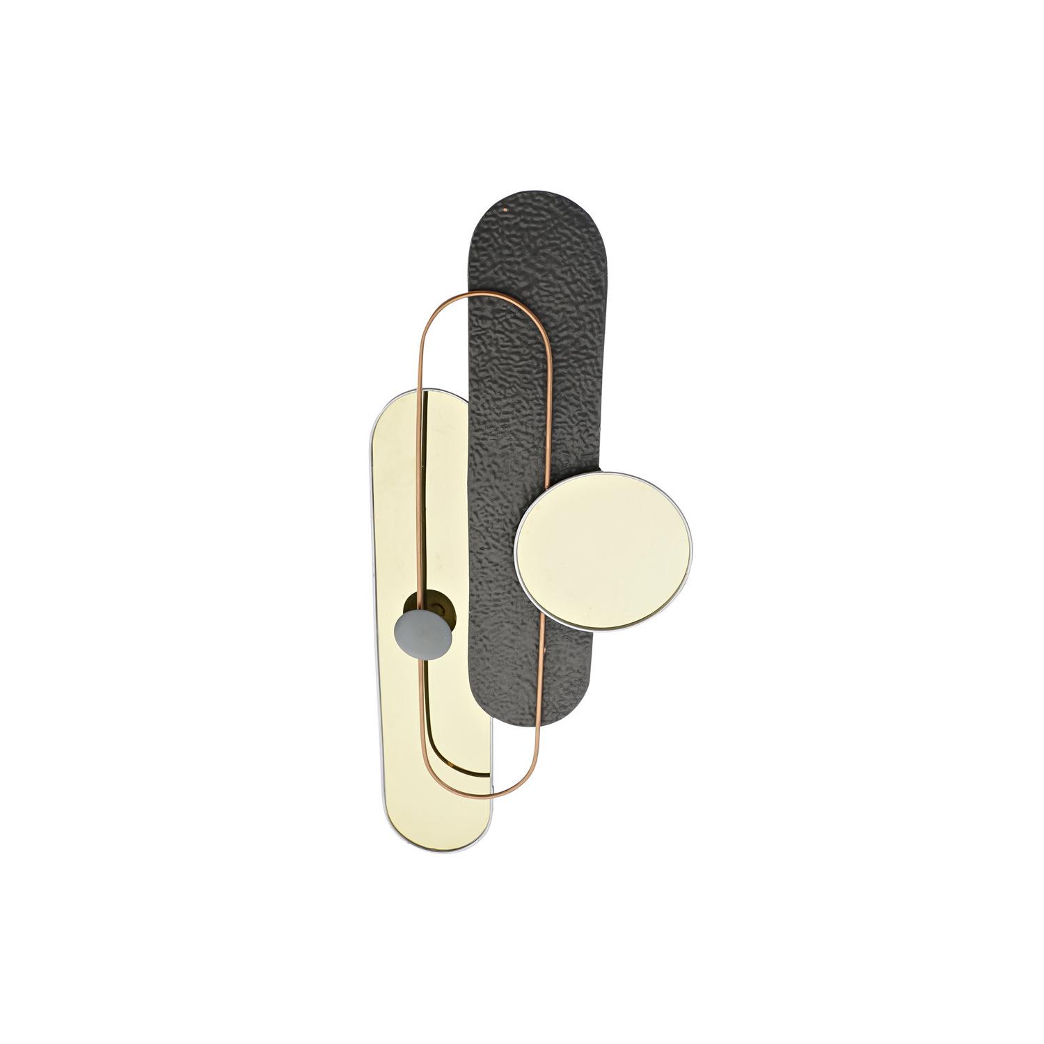 Decoracion Pared Metal Pvc 96X5X40,6 Moderno El mejor complemento para tu hogar  -Fijalo-