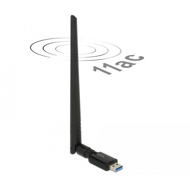 DeLOCK 12535 adaptador y tarjeta de red RF inalámbrico