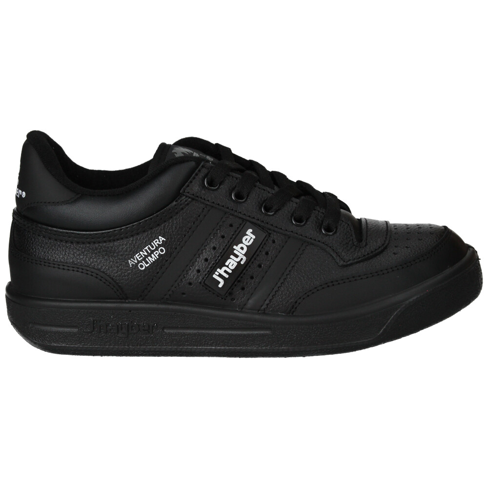 Deportivo J'hayber para hombre, mod.OLIMPO NEGRO, Deportivo clásico con plantilla acolchada muy cómodo y duradero