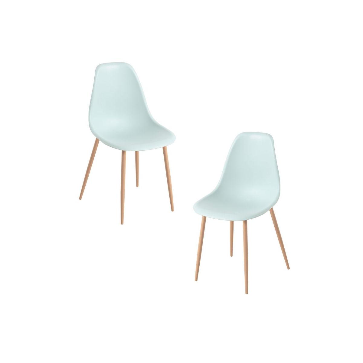 Regalos Miguel - Packs Sillas Comedor - Pack 2 Sillas Mykle - Celadón