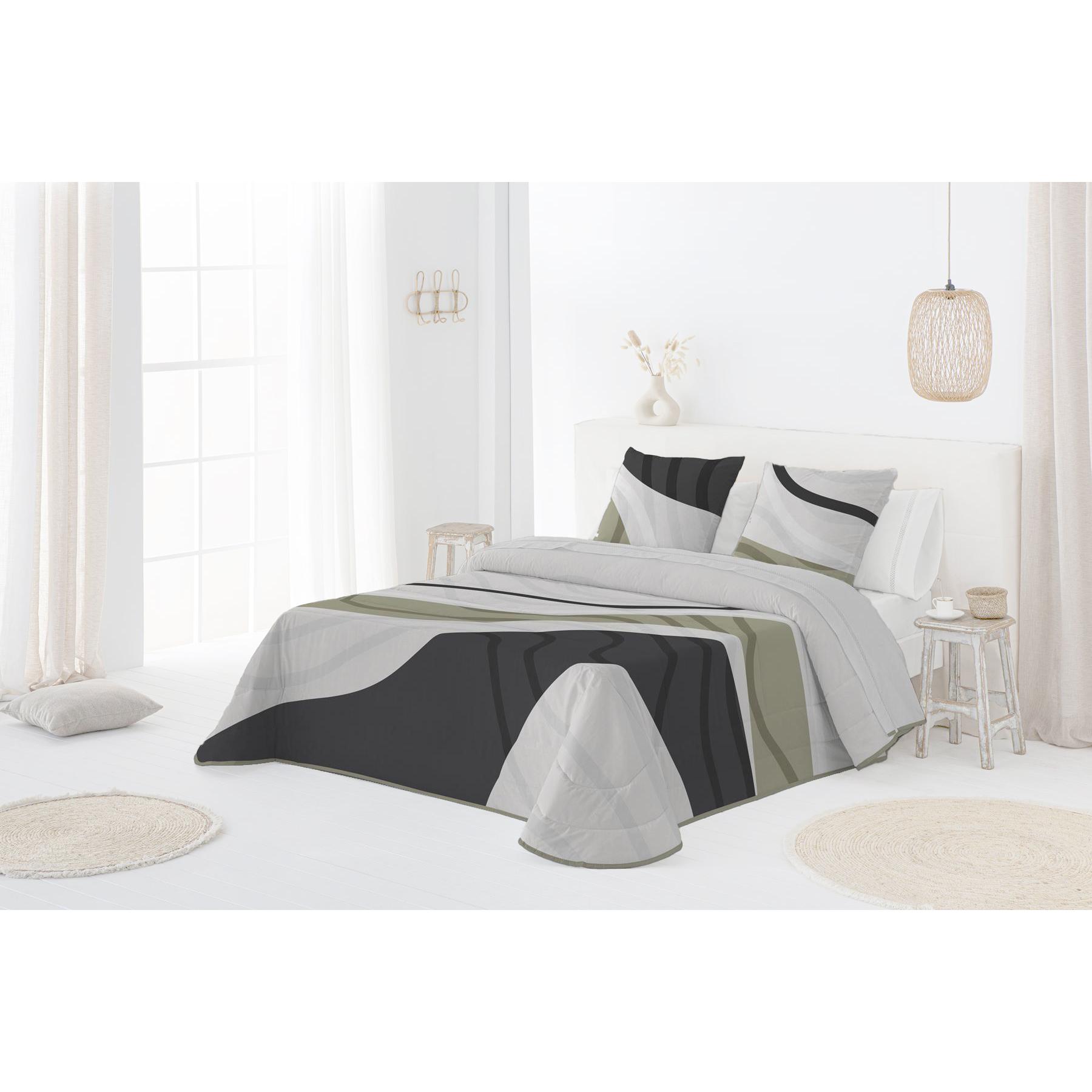 JVR - COLCHA BOUTI modelo ONIX - Tejido Jacquard Pique - Fabricado en España - Cama 90/105/135/150/160/180