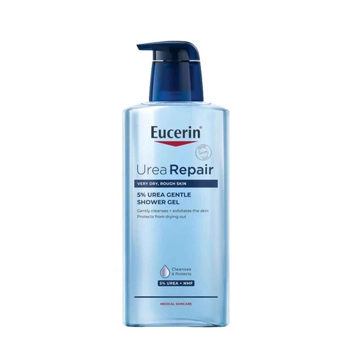 Eucerin urearepair 5% urea gel de baño suave 400 ml
