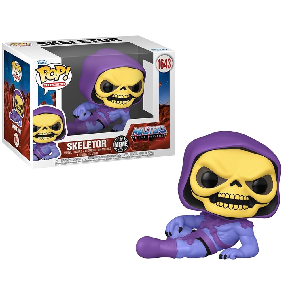 FUNKO POP! MASTERS DEL UNIVERSO - SKELETOR (MEME), 81067, Nº1643, PRODUCTO CON LICENCIA OFICIAL