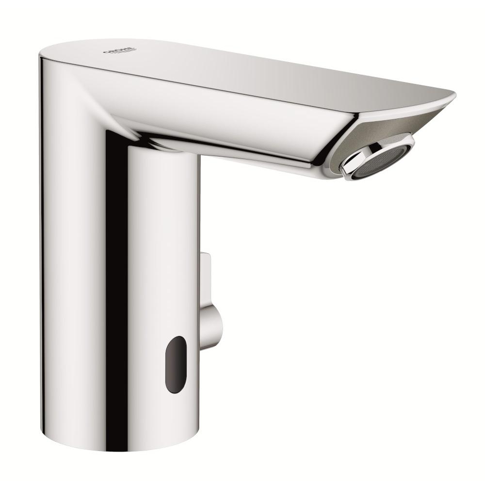 Grifo electrónico para lavabo Grohe Bau Cosmopolitan E, infrarrojos 1/2 con mezclador y limitador de temperatura regulable, 6V