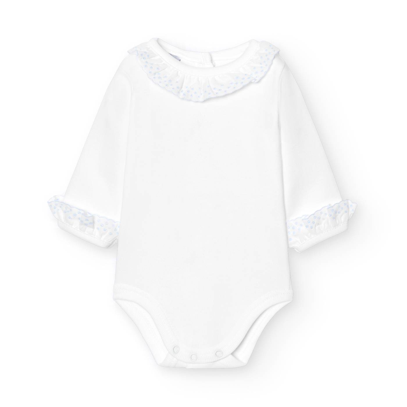 Basicos Babidu pack de 2 bodys cuello batista