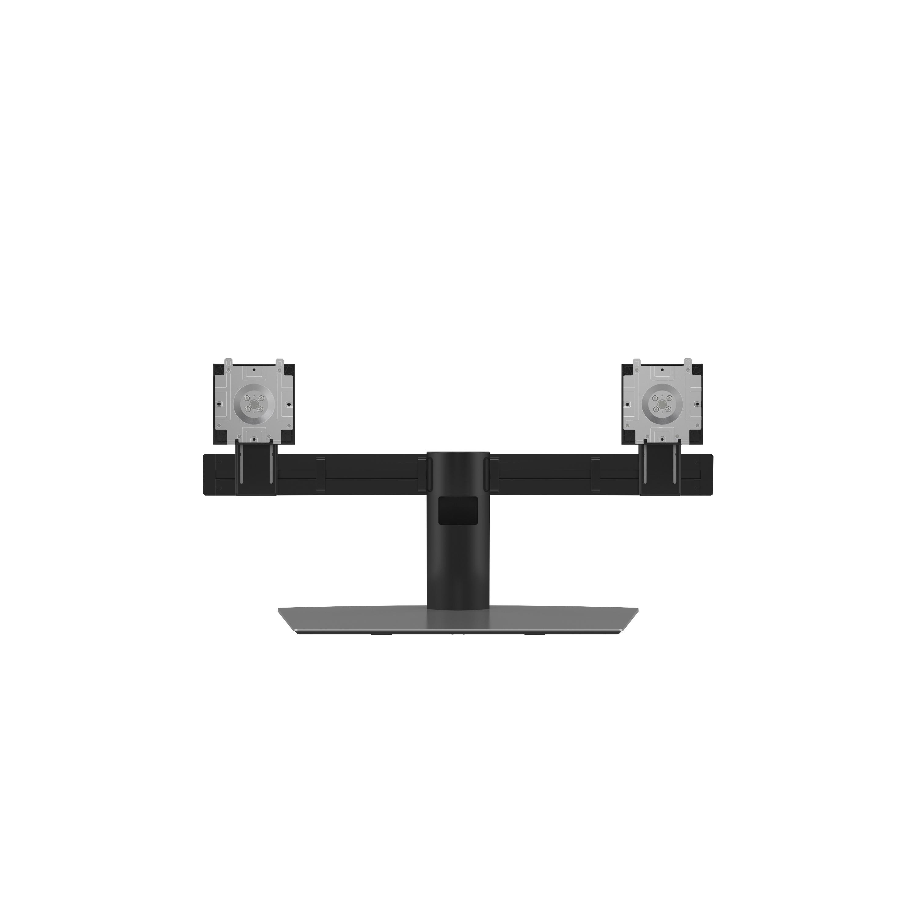 DELL Dual Monitor Stand, 6 kg, 48,3 cm (19"), 68,6 cm (27"), 100 x 100 mm, Ajustes de altura, Alumin