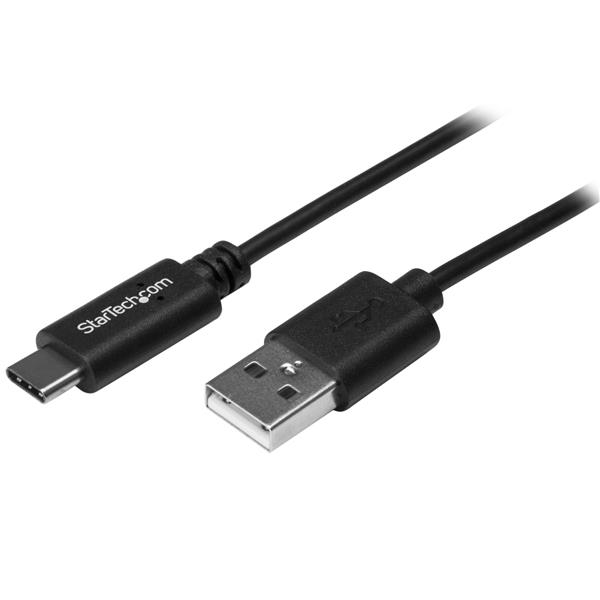 StarTech.com Cable Adaptador de 0,5m USB-C a USB-A - USB 2.0 USB Tipo C, 0,5 m, USB A, USB C, 2.0, M