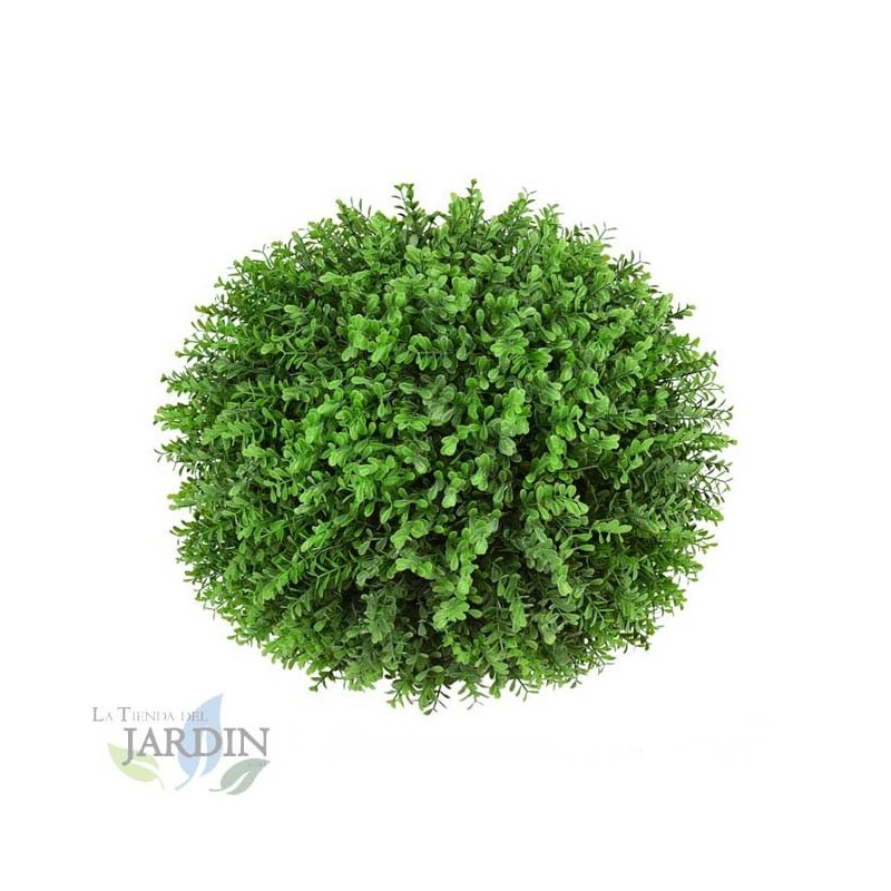 SUINGA Esfera Decorativa Bellver 33 cm | Bola de Plantas para Interior y Exterior | Apariencia Planta Natural | Complemento Decorativo