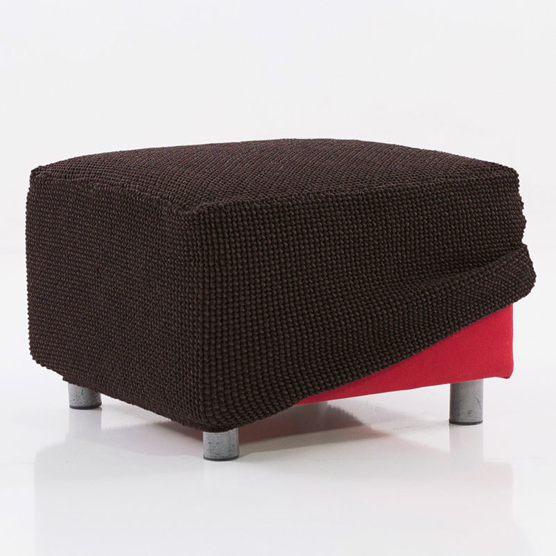 MAXIFUNDAS FUNDAS DE SOFA & CHAISE LONGUE - Funda de Puff Relive Elástica