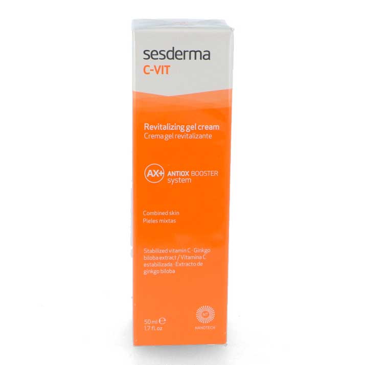Crema Gel Facial Sesderma C-Vit 50 Ml - Máxima Actividad Antioxidante