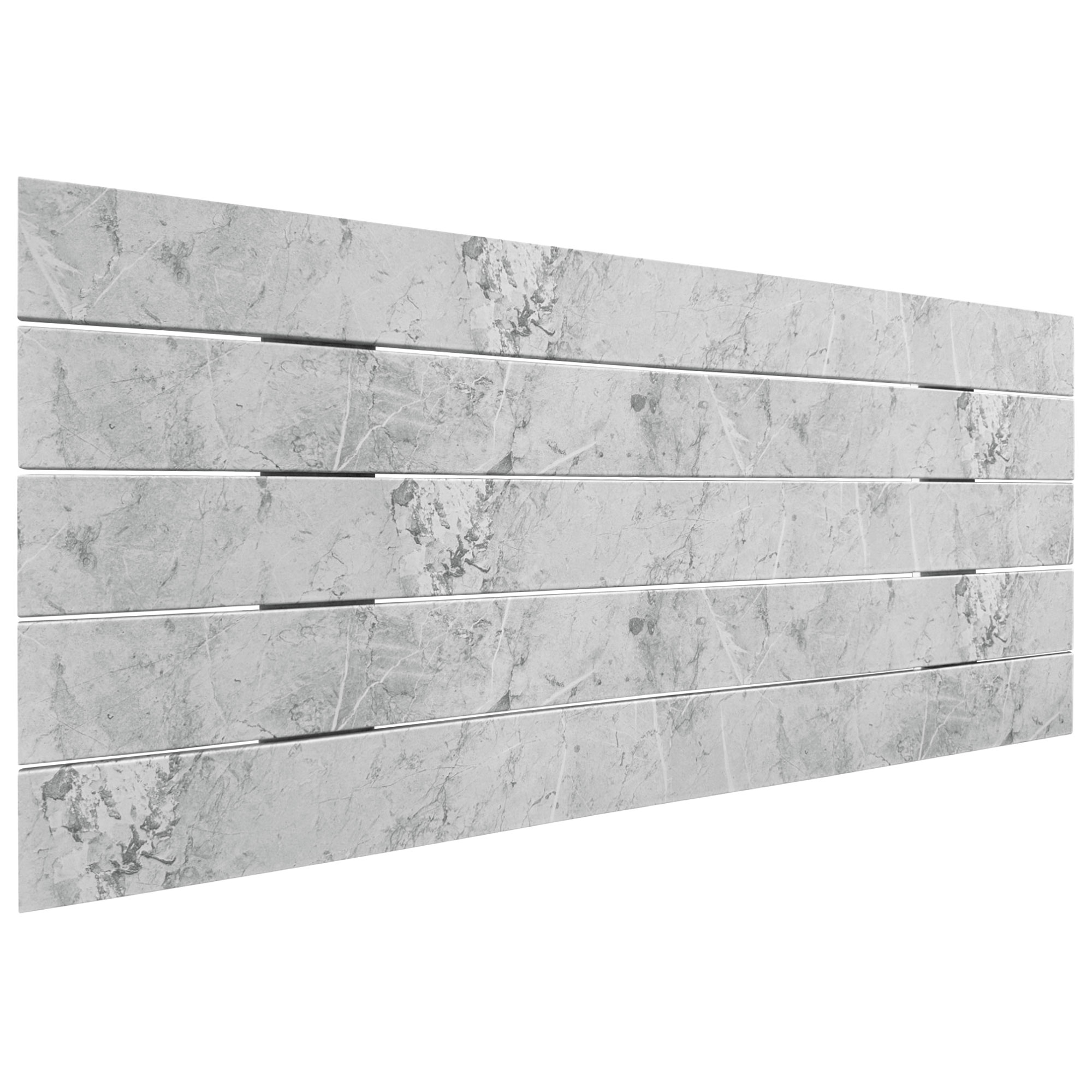 DHOME Cabecero de Madera reciclada DM Estilo Palet Horizontal