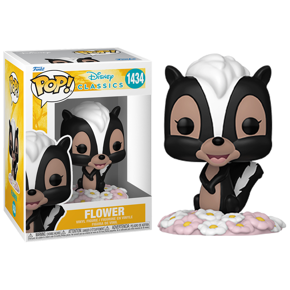 FUNKO POP! CLÁSICOS DISNEY - FLOR, 65665, Nº1434, TIENDA CON LICENCIA OFICIAL