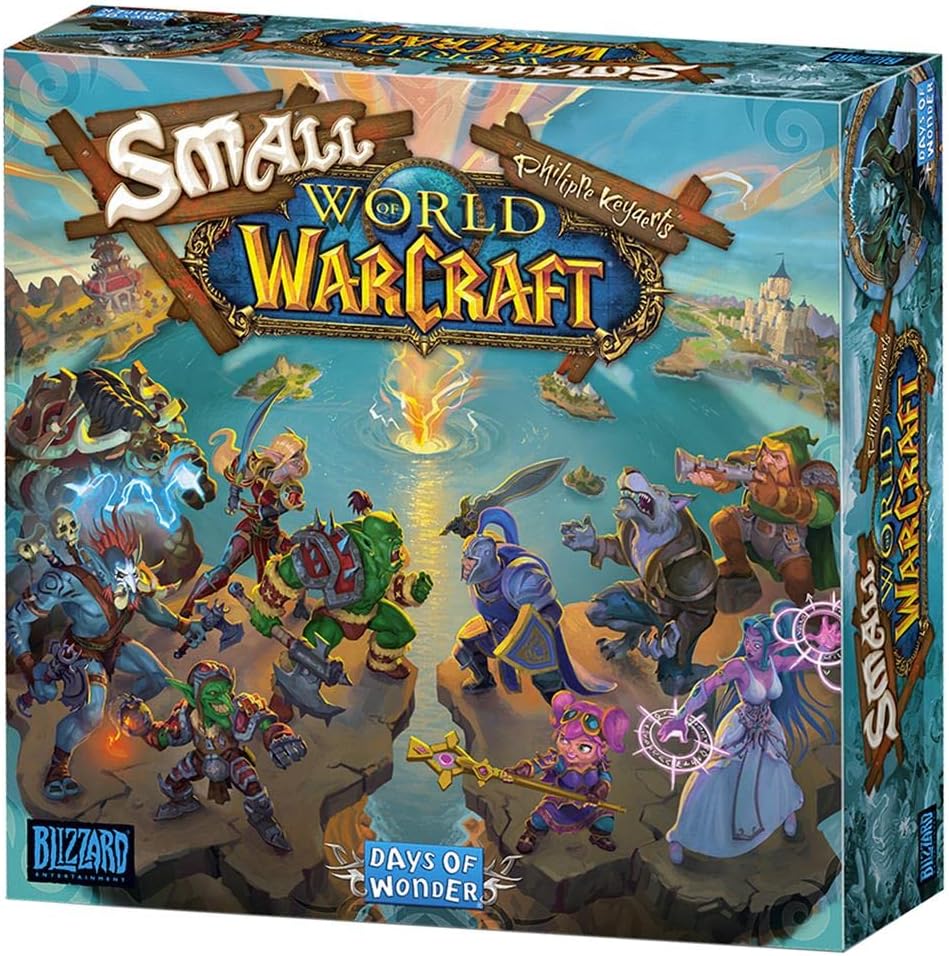 Days of Wonder Small World of Warcraft, Juego de Mesa, ¡La Guerra por Azeroth ha comenzado! (DOWSW16ES)