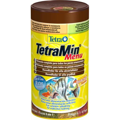 Tetra TetraMin Menu, 250 ml (Peces , Comida , Agua caliente) - 250 ml250