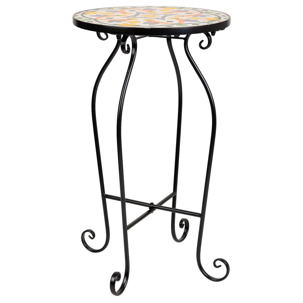 Wonderlust Deco - Soporte de mosaico y forja multicolor d35x60 Multicolor D35x60h cm