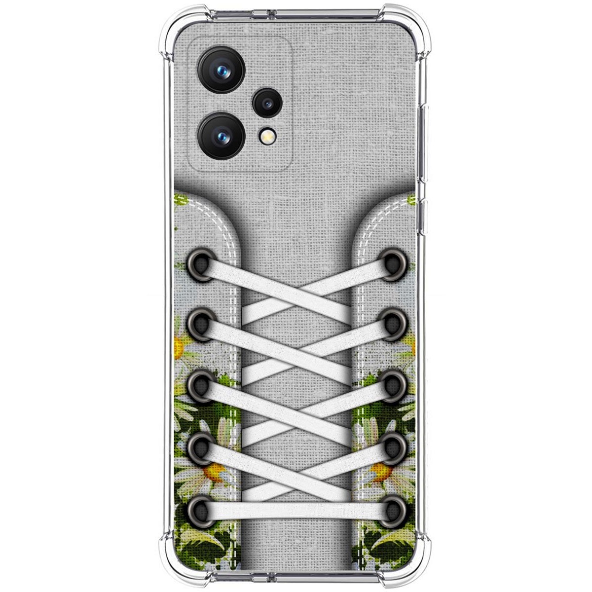 Funda Silicona Antigolpes para Realme 9 4G diseño Zapatillas 08 Dibujos