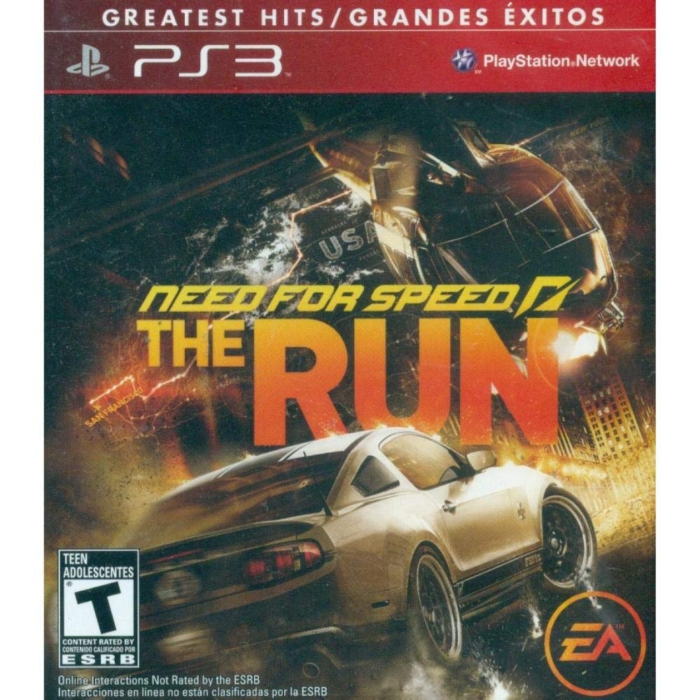 Need for Speed: The Run Juego para Consola Sony PlayStation 3 PS3, PAL ESPAÑA