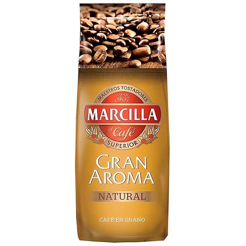 Marcilla - Marcilla Gran Aroma Natural 1kg de café en grano 8410091101029