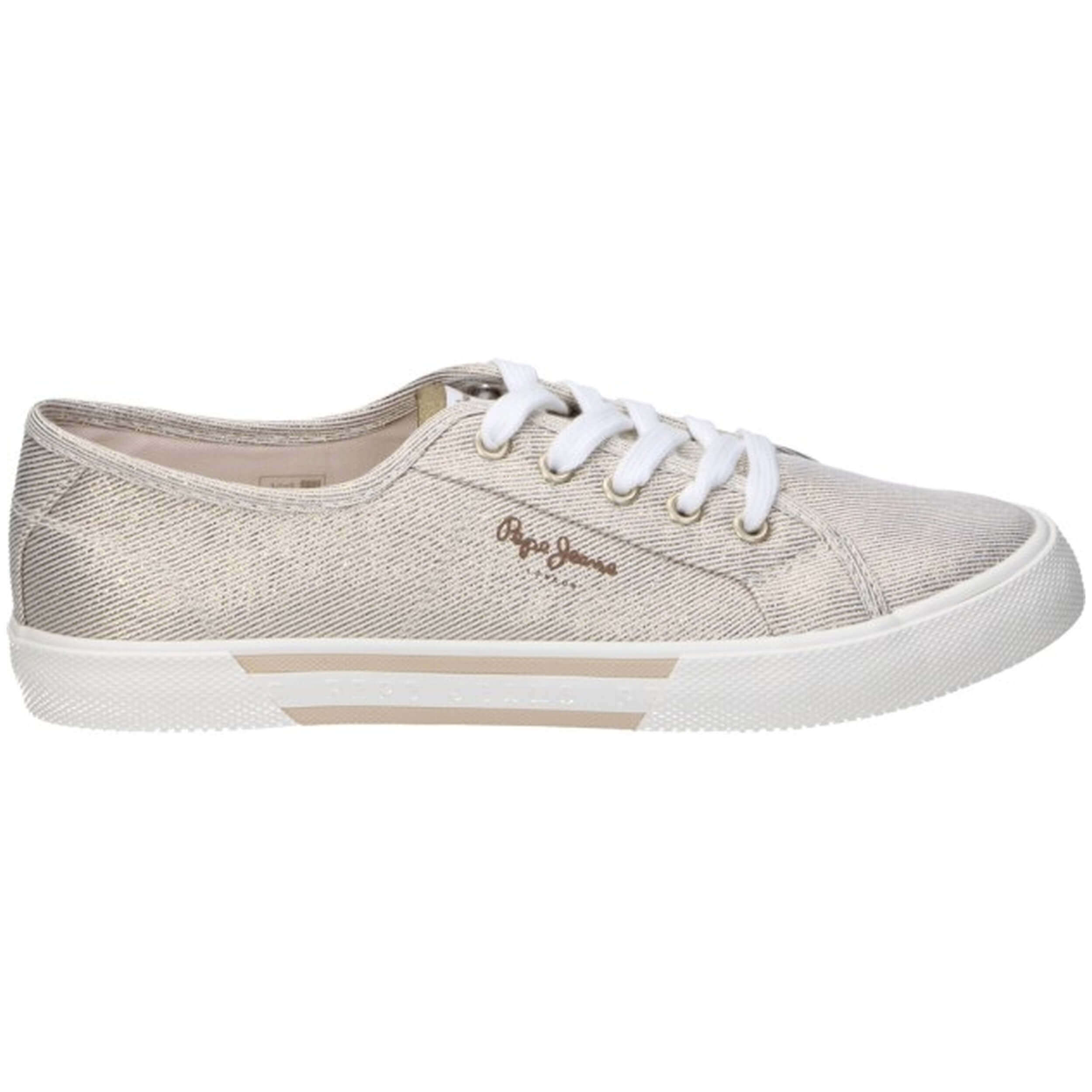 Zapatillas Sneakers Pepe Jeans para Mujer en color Dorado