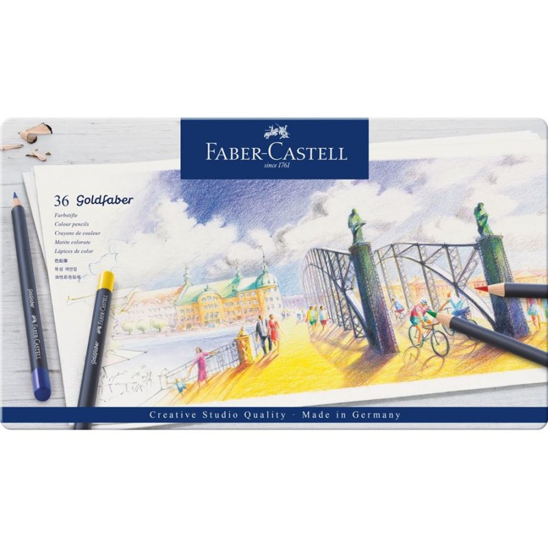 Faber-Castell - Goldfaber Metal Multicolor 36 pieza(s) 114736