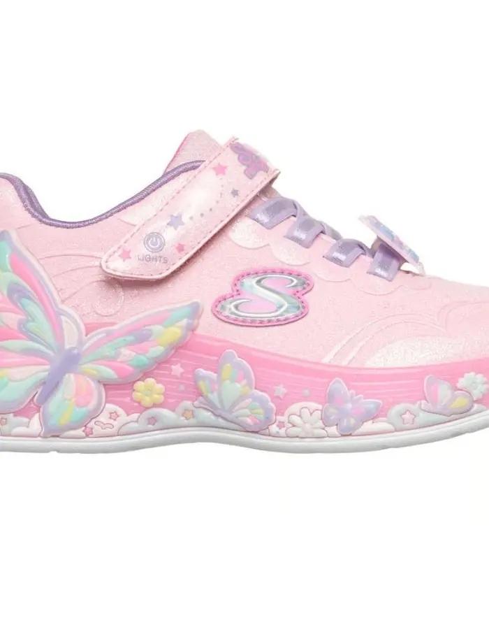 Zapatilla para Niña Skechers Buterfly Rosa