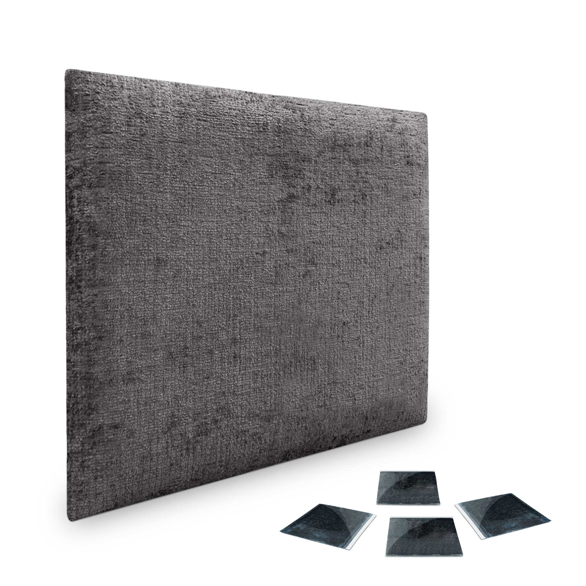 DHOME Juego de Paneles Tapizados de Lana Ecológica Pack Autoadhesivos para Pared Acústicos Absorbentes Protección