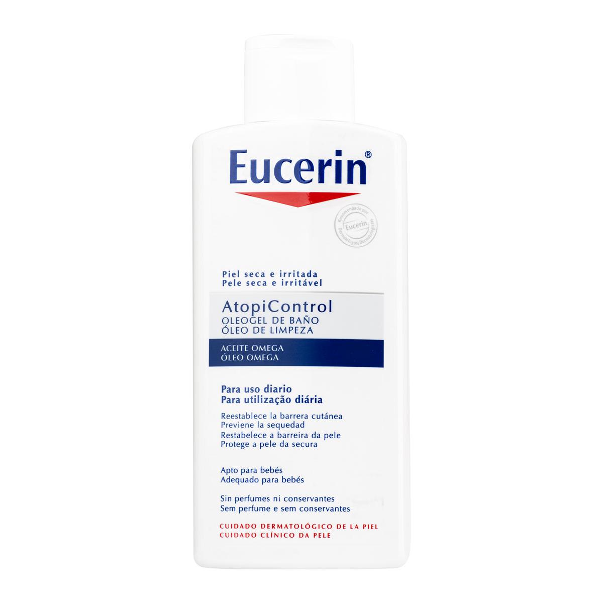 Eucerin piel seca atópica aceite de ducha 400 ml