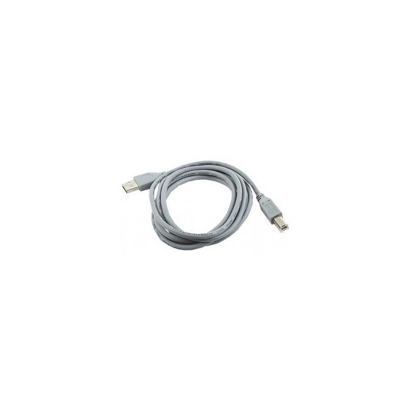 Gembird - 1.8m USB 2.0 A/B M cable USB 1,8 m USB A USB B Gris CCP-USB2-AMBM-6G