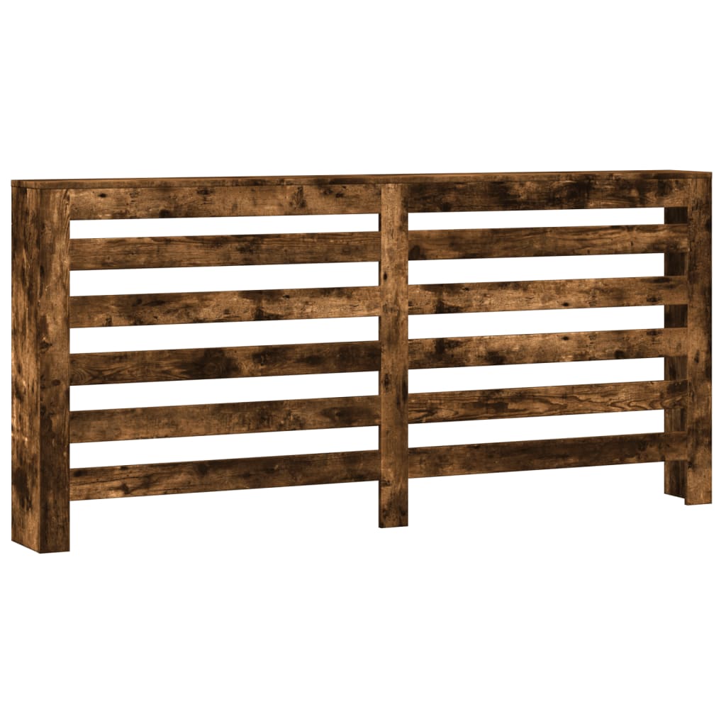 vidaXL Cubierta de radiador madera 175x20x82 cm Color Madera antigua,  Roble ahumado,  Roble y mas