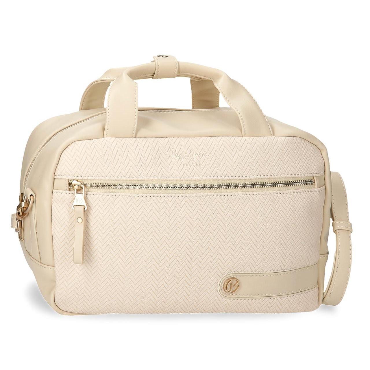 Neceser Pepe jeans Sprig beige