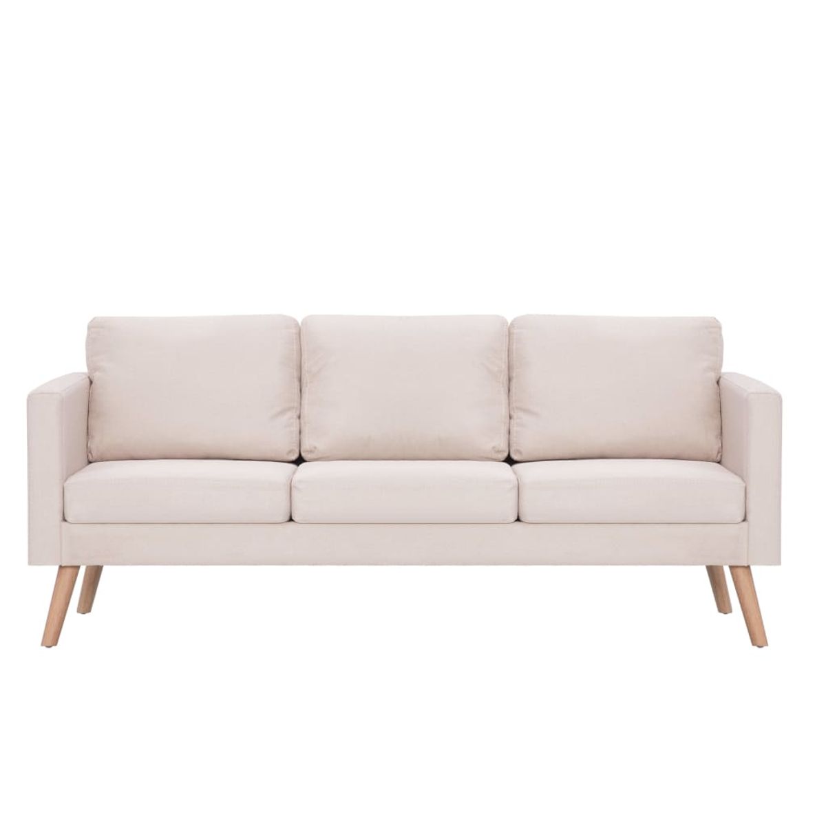 Sofá de 3 plazas Manacor tela 73x168x70 cm