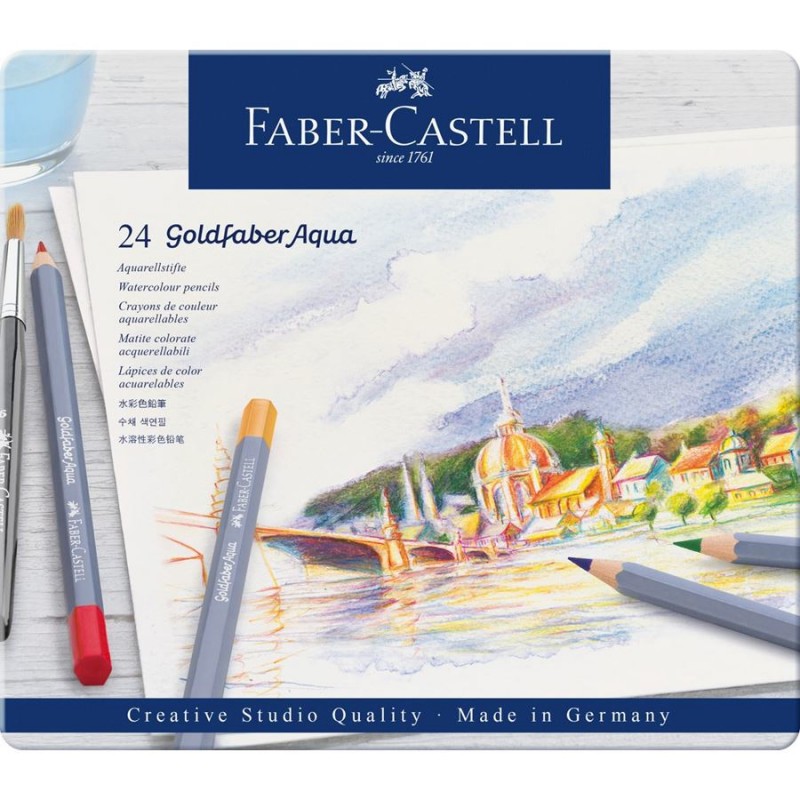 Faber-Castell - Goldfaber Aqua Multicolor 24 pieza(s) 114624